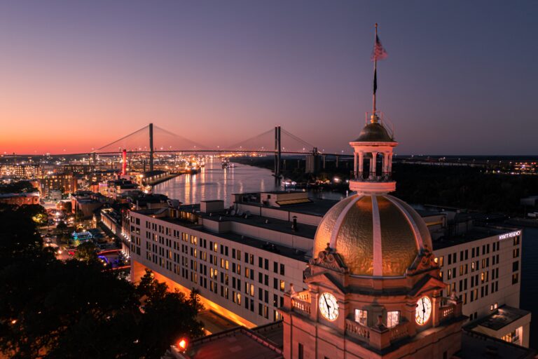City of Savannah by Night
